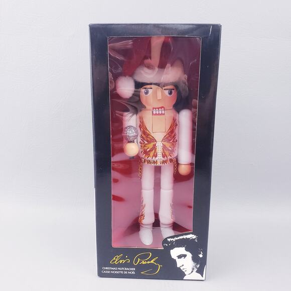 Elvis Presley Christmas Nutcracker Phoenix Jumpsuit Kurt S Adler - Picture 2 of 10